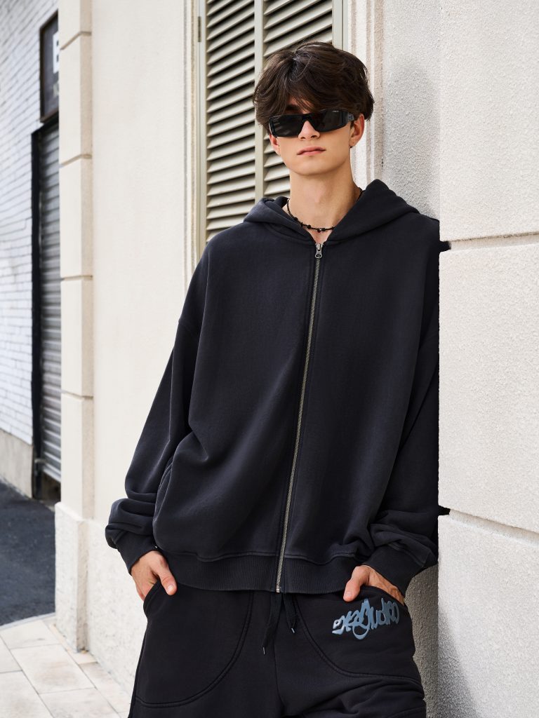 Urban Edge Black Hoodie
