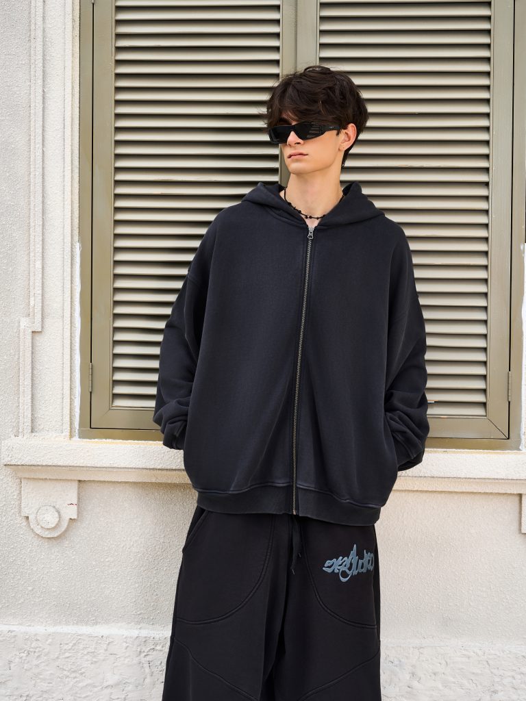 Urban Edge Black Hoodie