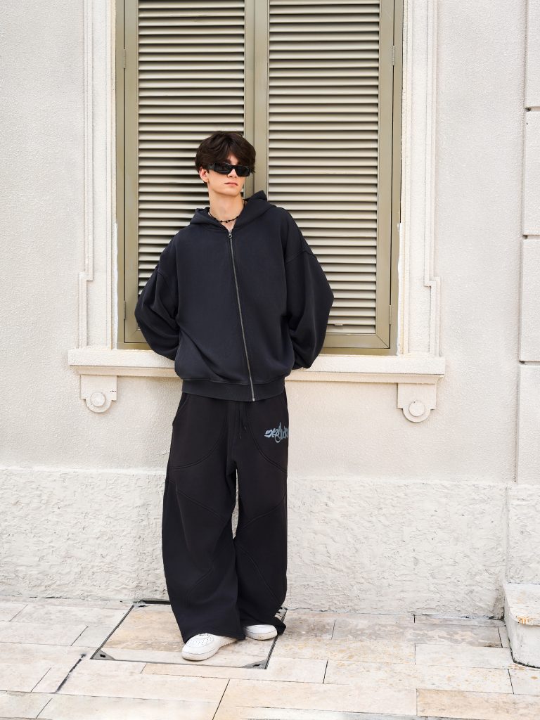 Urban Edge Black Hoodie