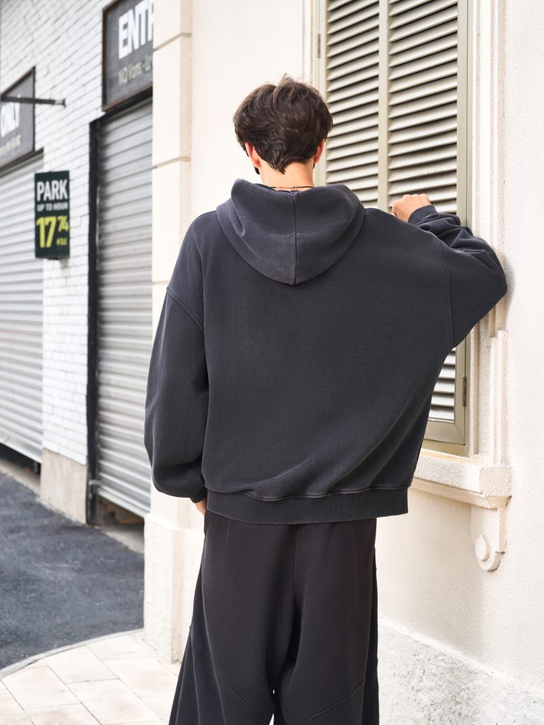 Urban Edge Black Hoodie